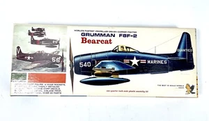 Hawk 1:48 WWII Grumman F8F-2 Bearcat Vintage Model Airplane Kit 562-130 Complete - Picture 1 of 10
