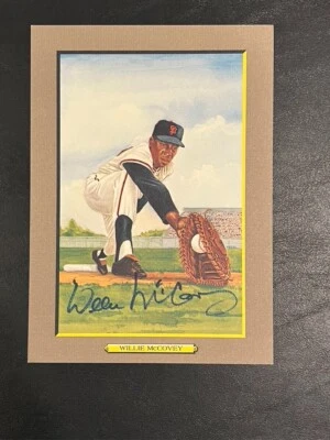 Willie McCovey Hand Signed Baseball Perez-Steele Great Moments LE /5000 - Image 1 of 3