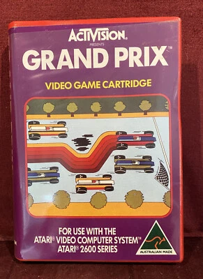 VINTAGE ATARI 2600 GRAND PRIX  HES AUSTRALIA VARIANT VIDEO COMPUTER GAME VGC!!! - Image 1 of 4