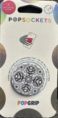 Vera Bradley POPSOCKETS POPGRIP Phone Grip & Stand W/ Swappable Top Plaza Tile - Image 1 of 4
