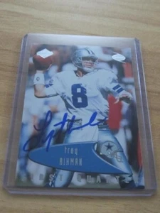 Autographed Troy Aikman NFL Dallas Cowboys 95’ Card W/ COA - Picture 1 of 1