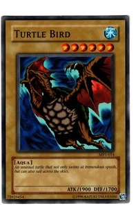 Yugioh- 1X Turtle Bird - Common - Unlimited - MP1-014 - Light Play - Picture 1 of 1