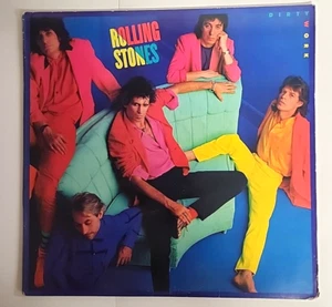 ROLLING STONES DIRTY WORK LP 1986 ROLLING STONES RECORDS OC 40250 - NMT - Picture 1 of 4