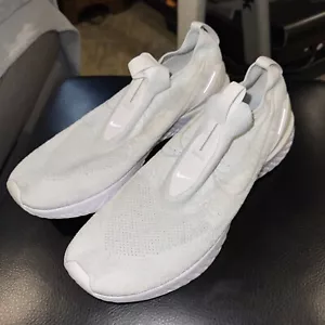 Nike Epic Phantom React Flyknit Triple Blanco Malla Tenis Talla US 15 - Imagen 1 de 7