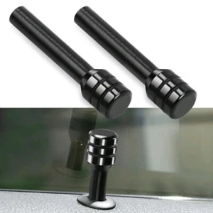 2 piezas Cubierta de cierre de puerta interior de automóvil Accesorios automáticos Negro - Imagen 1 de 4
