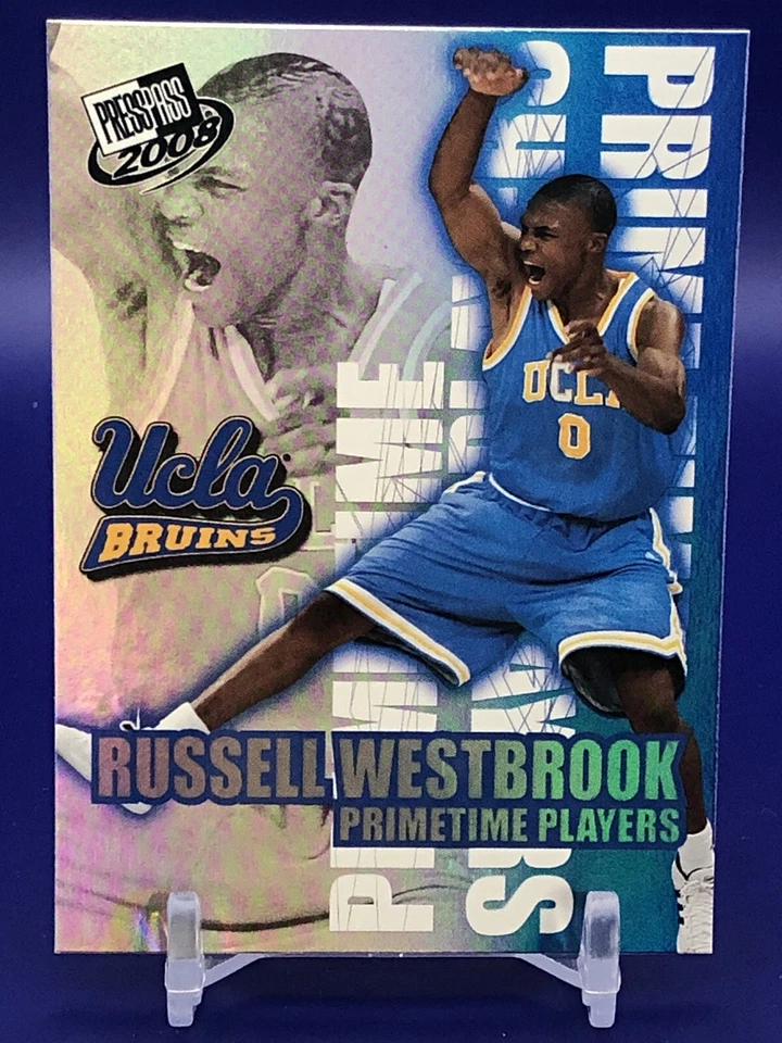 2008 Press Pass Primetime Players #PT-5 Russell Westbrook UCLA Bruins - Imagem 1 de 1