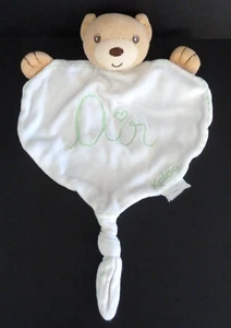 A. DOUDOU PLAT KALOO OURS BLANC VERT AIR écologique eco friendly - BE - Picture 1 of 2