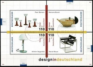SC69 GERMANY 1998 Miniature sheet design in Germany used - Picture 1 of 1