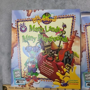 Vtg Mind Magic Productions Let's Pretend Storybook CD Rom Game Vol 3 Big Box - Photo 1/7