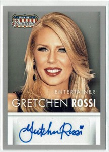 Panini Americana 2015 Auto Autograph Card S-GR Gretchen Rossi Entertainer