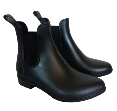Sam Edelman Tinsley Black Matte Rain Boots Women's 4  New - Image 1 of 4