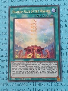 Heavenly Gate of the Mikanko AMDE-EN028 Ultra Rare Yu-Gi-Oh Card 1st Edition New