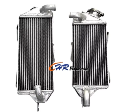 Left+Right Aluminum Radiator for 1988-2004 Kawasaki KX500 1999 2000 2001 2002 Foto 1 de 4