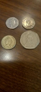 GREAT BRITAIN UK 4-COIN SET - Picture 1 of 6
