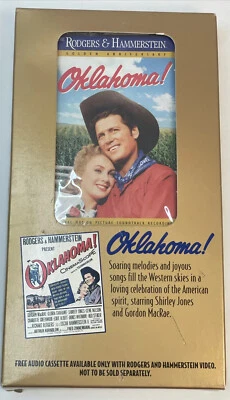 Rodgers & Hammerstein Oklahoma 1955 Soundtrack Cassette Tape Musical  - Image 1 of 4