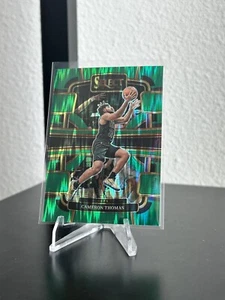 2023-24 Select Cameron Thomas Green Shock Prizm Concourse Brooklyn Nets - Picture 1 of 2