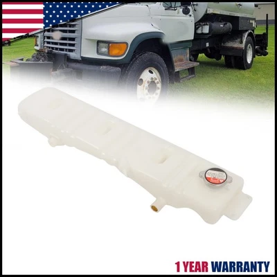 Radiator Coolant Overflow Tank Assembly For 80-99 Ford F700 F800 F600 F6HZ8A080B - Изображение 1 из 4