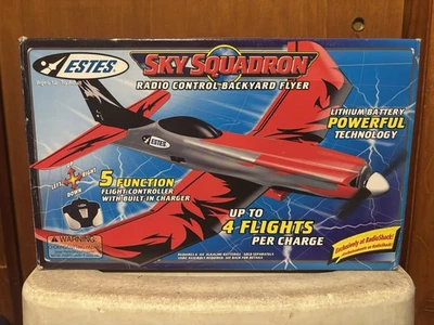 Estes Sky Squadron Radio Control Patio Trasero Flyer Foto 1 de 2