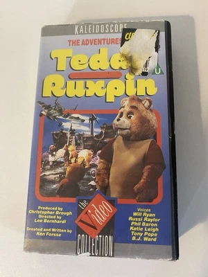 Vintage The Adventures Of Teddy Ruxpin VHS Video Tape 1980s - Image 1 of 3