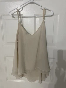 Torrid geblümtes Tanktop Übergröße 1X hellbraun ärmellos  - Bild 1 von 4