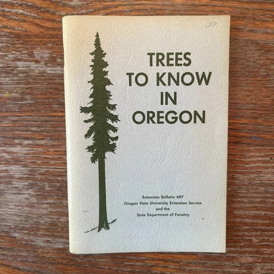 Trees to Know in Oregon 1975 Tree Identification Paperback GOOD - Image 1 of 4