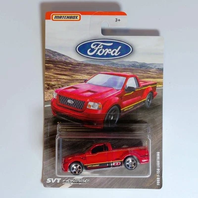 Matchbox Ford F-150 Lightning rojo Foto 1 de 2
