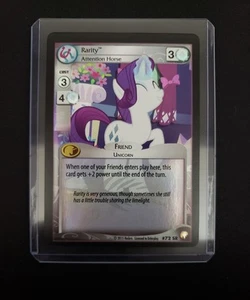 Rarity, Attention Horse SUPER RARE FOIL #72 - Equestrian Odysseys - Picture 1 of 2
