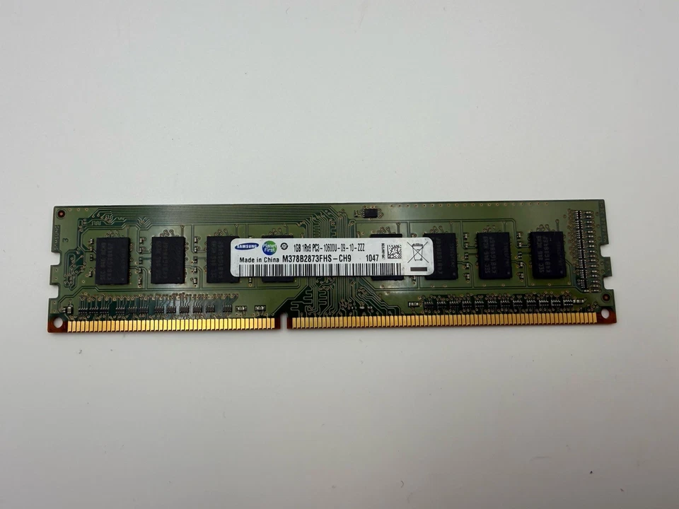 Samsung 1GB DDR3 PC3-10600U RAM M378B2873FHS-CH9 Untested - Image 1 of 2
