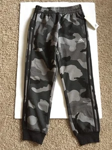 NWT Adidas All Over Print France Camo Jogger size M(11-12) - Picture 1 of 4