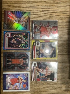 2020-21 Panini Alperen Sengun Rookie Lot (7) Prizm Donruss Mosaic RC Hoops Teal - Picture 1 of 10