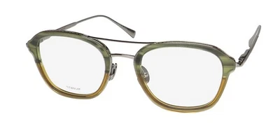 NUEVAS GAFAS JOHN VARVATOS VJV429 CUADRADAS PARA HOMBRE BORDE COMPLETO VERDE JAPÓN 51-21-145 Foto 1 de 4