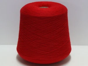 X55 (50€/kg) 1000g SUPERSOFT STRETCH MERINO SCHURWOLLE SCARLET (48/2) Zwirn Garn - Bild 1 von 2