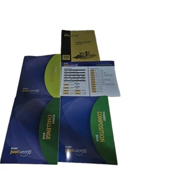 Wilson Just Words Student Notebook Challenge Composition Books  W/ Bonus  F8 - Image 1 of 4