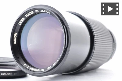 [Exc+5 w/Filter] Canon New FD 70-210mm f/4 MF Macro Zoom Lens From JAPAN #0454 - Image 1 of 4