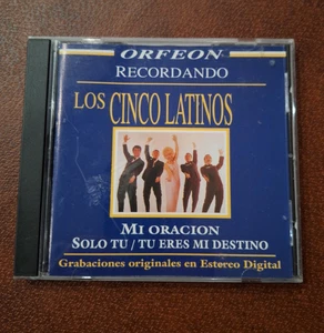 CD Los Cinco Latinos Latin Pop Argentina Pop Rock Doo-Wop RARE Import Spanish - Foto 1 di 1