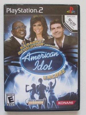 Karaoke Revolution Presents: American Idol Encore (PlayStation 2, 2008 + Manual - Image 1 of 3