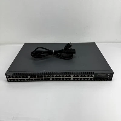 Juniper EX3300-48P PoE+ Managed 48 Port Gigabit Ethernet Switch w/ 4x 10GbE SFP - Image 1 of 4