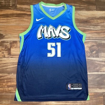Camiseta deportiva Nike Swingman de los Dallas Mavericks Boban Marjanovic para hombre talla 40 RARA Foto 1 de 4