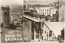 Cartolina - Saluti da Bagnasco - Vedute diverse - 1950