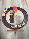 Vintage Miniature Train set with Tracks Made In Hong Kong Brown Tracks