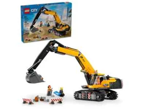 Lego City 60420 Excavadora de Obra Amarilla Juguete En Caja - Imagen 1 de 5