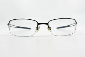 Oakley Frag OX5045-0151 Black Half Rim Eyeglasses Frames 51-19-140 13191 - Picture 1 of 8