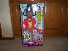 My Life 18" African American Doll *THE GRINCH* Slippers Pajamas CINDY LOU WHO!!!