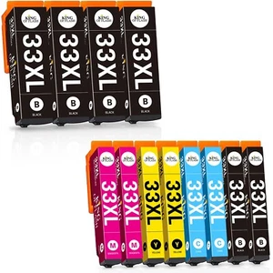 NON-OEM 33XL Inks for XP-530 XP-540 XP-630 XP-640 XP-645 XP-830 XP-900 - Picture 1 of 9