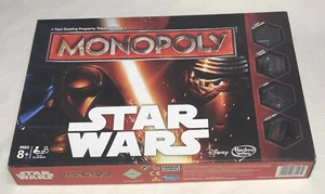 MONOPOLY GAME : Star Wars - 2015 Disney Hasbro Edition In Vgc (FREE UK P&P) - Picture 1 of 7