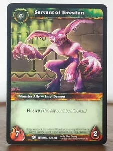 Servant of Terestian - Betrayal of the Guardian - Singles - 153/202 - WoW JCC - Imagen 1 de 10