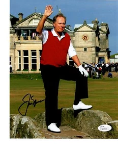 JACK NICKLAUS PGA GOLF STAR SIGNIERTES 8 X 10 FOTO MIT JSA COA #2 - Bild 1 von 2