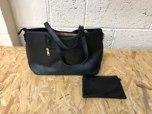 Miss Lulu modische Damen Pu Saffiano Leder Top Henkel Taschen 2 Stück - Bild 1 von 12