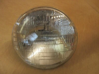 Vintage GE General Electric 7" Sealed Beam Headlight Lamp Tested Works # - Image 1 of 4