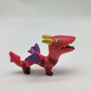 PEPPA PIG CASTLE FORT DRAGON 1.5” FIGURE RARE PLASTIC TOY (PRE-OWNED) - Picture 1 of 6